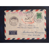 Envelope Raro Alemanha Corneta 13 Selos 1953 E018