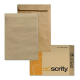 Envelope Saco Kraft Natural Pardo A4 Skn332 22x32cm 500 Unid
