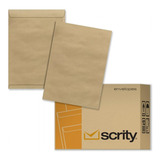 Envelope Saco Kraft Natural Scrity 162x229