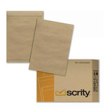 Envelope Saco Kraft Natural Skn 23 16 2x22 9 500un scrity
