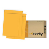 Envelope Saco Kraft Ouro 80gr A4 22x32 229x324 500 Unid Sko