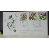 Envelope Xii Campeonato Mundial De Futebol Fdc 2 Carimbos