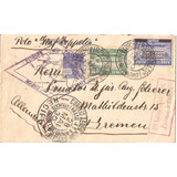 Envelope Zeppelin Rio Bremem 1930 Carimbo