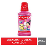 Enxaguante Bucal Plax Kids Zero Álcool Minions Sabor Tutti frutti 250ml Colgate