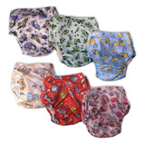 Enxuta Reutilizável Calça Plástica Ecológica Bebê Kit 3 Unid