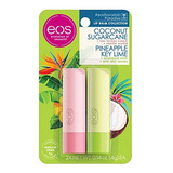 Eos Kit 2un Lip Balm Hidratante Labial Coconut E Pineapple