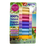 Eos Kit Lip Balm Bastão 100 Natural Hidratante Labial 9u