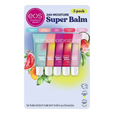 Eos Kit Lip Balm Bisnaga Hidratante Labial 5 Unidades