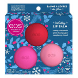 Eos Lip Balm Protetor Labial Edição Especil Holiday Kit 3