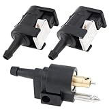 EPathChina 3 Peças 6 Mm 1 10 2 Cm Fêmea Macho Barco Marinho Motor Conector De Linha De Combustível Acessórios Adequados Para Yamaha Motor De Popa Tanque De Combustível Tubo De Mangueira 6Y1 24305 06