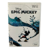 Epic Mickey Nintendo Wii Jogo Original Mídia Física Game Top