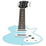 Epiphone Guitarra Elétrica De Corpo Sólido ENOLPACH1 Les Paul SL Azul Pacífico