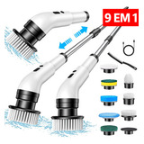 Eps 408 Escova De Limpeza Elétrica 9 Em 1 Multifuncional Giratória Recarregável