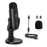 Eps 610 Microfone Condensador De Mesa Usb C Adaptadores Type c E Lightning
