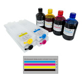 Epson Wf c5790 Cartucho Recarregável Desbloqueio Tinta Tinta Cmyk