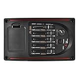 EQ PS 500 5Band Equalizador Tuner Captador Guitarra De Amplificação Acústica Preto