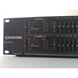 Equalizador Grafico 31 Bandas Soundvoice Eq231 Bivolt Stereo