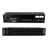 Equalizador Grafico Lexsen Lq3102 2 Canais 31 Bandas P10 Xlr