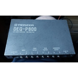 Equalizador Pioneer Deq p800 Vintage Dsp Antigo Vw Gm Ford