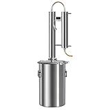 Equipamento De Fermentação De Destilação De Licor 60L Destilador De Torre Dupla De Cobre Vermelho