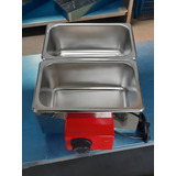 Equipe Inox Derretedor De Chocolate Industrial 5 Kg Dois Tanques De 2 5 Litros 110v Elétrico