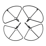 ERINGOGO 1 Conjunto Anel De Proteção Da Hélice Guardas De Lâminas De Drone Suporte Drones Anéis De Blindagem Drone Protetor De Hélice Anticolisão Anti Colisão Acessórios Tripé Escudo PC