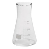 Erlenmeyer Graduado Boca Larga Vidro Borossilicato 2000 Ml