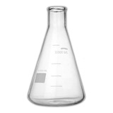 Erlenmeyer Vidro Boro 3 3 Boca Estreita Graduado 5 000ml