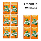 Erva mate Barão De Cotegipe Suave Sabor Erva Mate Tradicional Gaúcha Sem Glúten Em Embalado A Vácuo 5kg Pacote De 10 U
