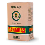 Erva Mate Canarias Chá Vermelho E Centella Asiática 1kg