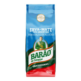 Erva Mate Chima Tipo Argentina Export Tradicional Barão 500g