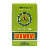 Erva Mate Chimarrão Canarias Serena 500g Uruguaia Pura Folha