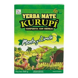 Erva Mate Terere Kurupí Menta E Limão 500g Yerba Paraguaia