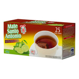 Erva Mate Tostado Limão Chá Santo Antonio 40g 25 Saches