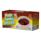 Erva Mate Tostado Natural Chá Santo Antonio 40g 25 Saches