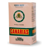 Erva mate Uruguaia Canarias Chá Vermelho E Centelha 500g
