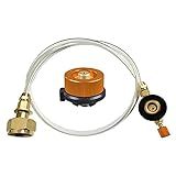 ERYUE Queimador Ao Ar Livre Do Adaptador Do Refil Do Fogão Fogão Ao Ar Livre Fogão De Acampamento Adaptador De Refil Recarga De Gás LPG Cilindro Plana Tanque Engate Garrafa Adaptador Salvar Conjunto D