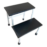 Escada 2 Degraus Maca Cama Hospitalar Multiuso 180kg Kipmed