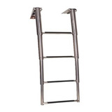 Escada 4 Degraus Boad 36cm Inox Para Embarcações