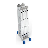 Escada Articulada Aluminio Andaime Multiuso 4x4 Mor