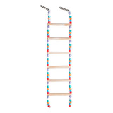 Escada Calopsita Periquito E Agapornis Decorada Injetfour