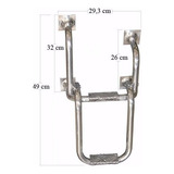 Escada De Aluminio Para Barcos E Lanchas Imperdível