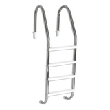 Escada De Piscina Em Aço Inox 304 C 4 Degraus Abs Sodramar