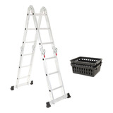 Escada Dobrável 4x3 12 Degraus 3 32 M 2 Caixas De Brinde