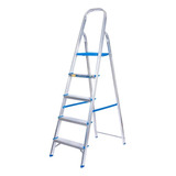 Escada Domestica Aluminio 5 Degraus Alumasa Com Nf