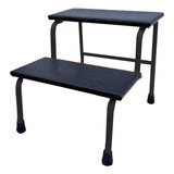 Escada Escadinha Metal 2 Degraus P Maca Estética Depilação