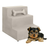 Escada Escadinha Para Pet 3 Degraus Premium