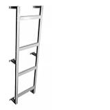 Escada Marinheiro De Alumínio 2 00 M Cor Alumínio