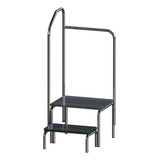 Escada Para Exame Doppler Da Sano Hospitalar Com 2 Degraus