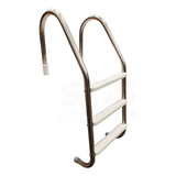 Escada Para Piscina aço Inox 304 3 Degraus Em Abs